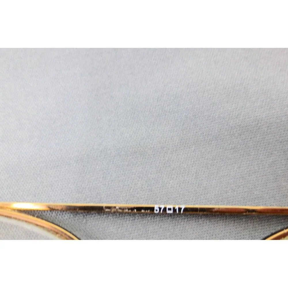 Genesis G4002 Brown Aviator Eyeglass Frames Mens 57-17-145 Double Bridge Metal